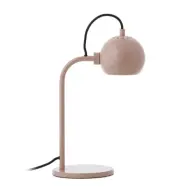 FRANDSEN - Ball Bordslampa Glossy Nude