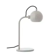 Frandsen - Ball Bordslampa Glossy Pale Grey