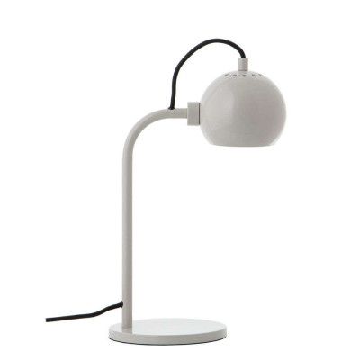Frandsen - Ball Bordslampa Glossy Pale Grey