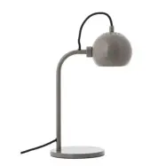 FRANDSEN - Ball Bordslampa Glossy Warm Grey