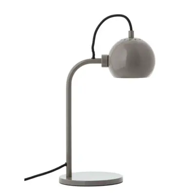 FRANDSEN - Ball Bordslampa Glossy Warm Grey