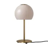 FRANDSEN - Bordslampa Ball Glass, sandgrå, glas, 37 cm, E27