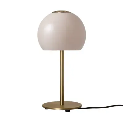 FRANDSEN - Bordslampa Ball Glass, sandgrå, glas, 37 cm, E27