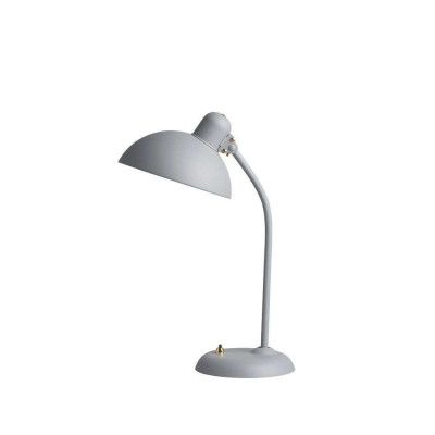 FRITZ HANSEN - Kaiser idell 6556-T bordslampa, grå, 47 cm