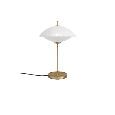 FRITZ HANSEN - Clam Bordslampa Opal/Brass