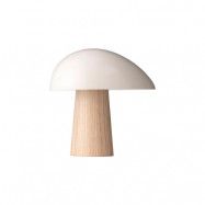 Fritz Hansen - Night Owl Bordslampa Matt Smokey White/Ash