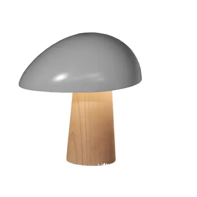 FRITZ HANSEN - Night Owl Bordslampa Matt Smokey White/Ash