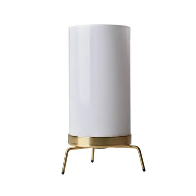 FRITZ HANSEN - PM-02 Bordslampa Opal/Mässing