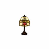 Fuchsia bordslampa 15cm