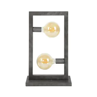 FURBO bordslampa - silver