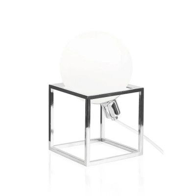 Globen Lighting - Cube Bordslampa Chrome