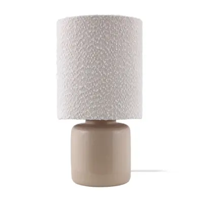 Globen Lighting - Florian bordslampa, vit/beige, höjd 39 cm