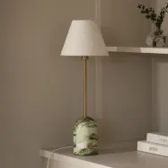 Globen Lighting - Gino 20 bordslampa grön marmor 56 cm