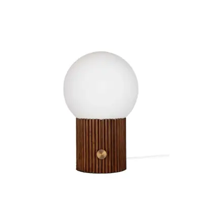 Globen Lighting - Hubble 22 Bordslampa Walnut