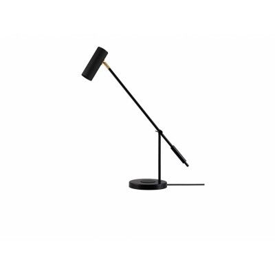 Globen Lighting - Hubble Read bordslampa, svart, USB-C