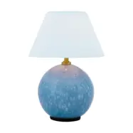 Globen Lighting Iris 16 portabel bordslampa Duvblå