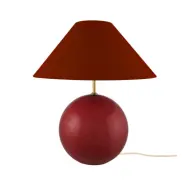 Globen Lighting Iris 35 bordslampa 39 cm Burgundy