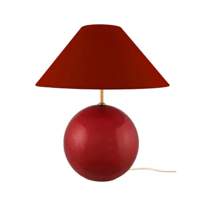 Globen Lighting - Iris 35 bordslampa Burgundy