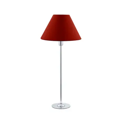 Globen Lighting - Iris 45 Bordslampa Chrome/Burgundy