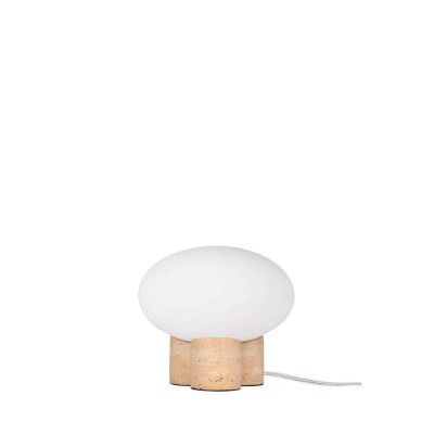 Globen Lighting - Mammut 20 Bordslampa Travertine