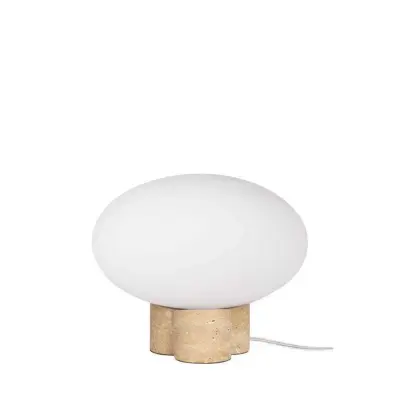 Globen Lighting - Mammut 28 Bordslampa Travertin