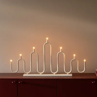 Globen Lighting - Noel bordslampa 76 cm beige metall