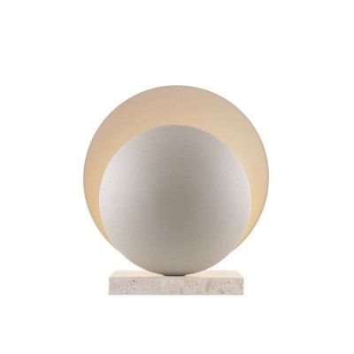 Globen Lighting - Orbit Bordslampa Beige/Travertin