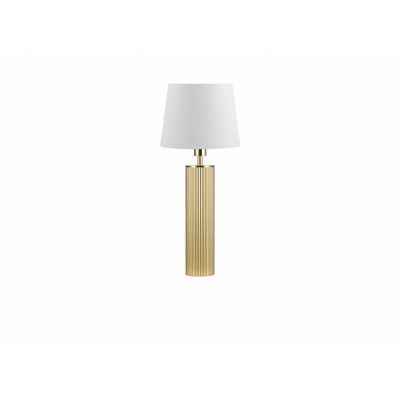 Globen Lighting - Rib 8 Bordslampa Brushed Brass