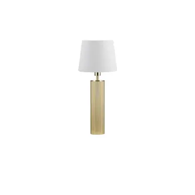 Globen Lighting - Rib 8 Bordslampa Brushed Brass