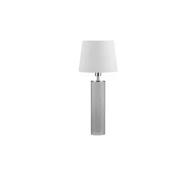 Globen Lighting - Rib 8 Bordslampa Brushed Steel