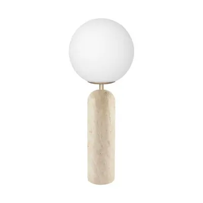 Globen Lighting - Torrano bordslampa Travertine