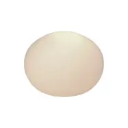 GLOBUS bordslampa, vit 18cm