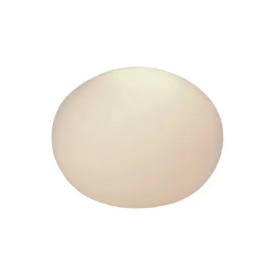 GLOBUS bordslampa, vit 18cm