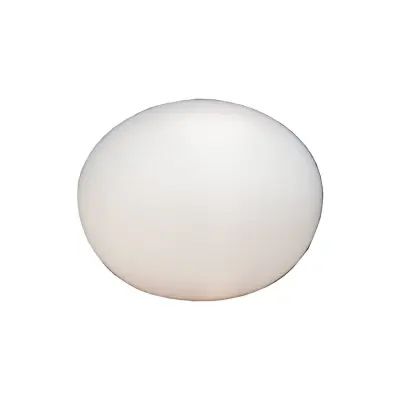 GLOBUS bordslampa, vit 24cm