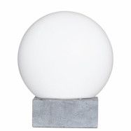 Glori Bordslampa, Matt vit Ø30cm