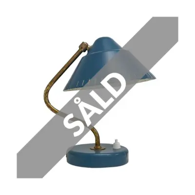 Ringus Bordslampa metall blå