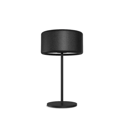 Grain M bordslampa mattsvart E14