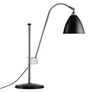GUBI - Bestlite BL1 Bordslampa Ø16 Krom/Svart