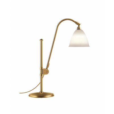 GUBI - Bestlite BL1 Bordslampa Ø16 Mässing/Porslin