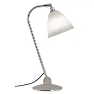 GUBI - Bestlite BL2 Bordslampa Ø16 Krom/Porslin