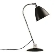 GUBI - Bestlite BL2 Bordslampa Ø16 Krom/Svart