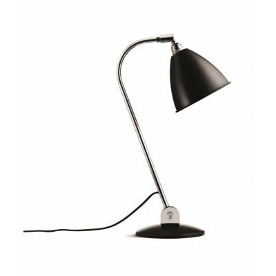 GUBI - Bestlite BL2 Bordslampa Ø16 Krom/Svart