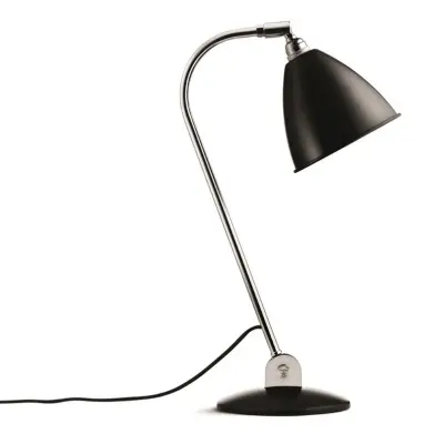 GUBI - Bestlite BL2 Bordslampa Ø16 Krom/Svart