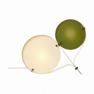 GUBI Coppia bordslampa Ivory&olive