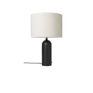 GUBI - Gravity Bordslampa Large Svart Stål/Canvas