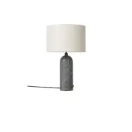 GUBI - Gravity Bordslampa Small Grå Marmor/Canvas