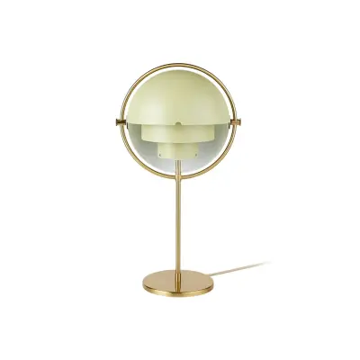 GUBI - Multi-Lite Bordslampa Brass/Desert Sage