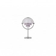 GUBI - Multi-Lite Portable Bordslampa Krom/Pale Lilac