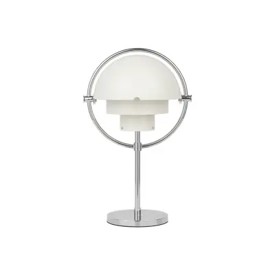 GUBI - Multi-Lite Portable Bordslampa White/Chrome