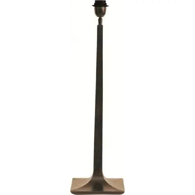 Hallbergs Belysning Belcourt Lampfot Antik Mässing 18cm